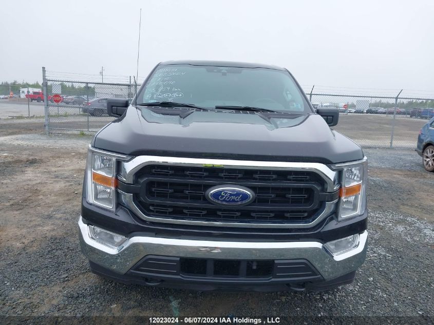 2021 Ford F150 Super Cab VIN: 1FTFX1E5XMKE00092 Lot: 12023024