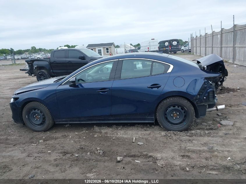 2022 Mazda 3 Gt VIN: 3MZBPBDY4NM306703 Lot: 12023026