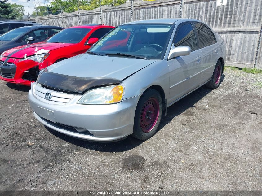 2003 Honda Civic Sdn VIN: 2HGES16673H948883 Lot: 12023040