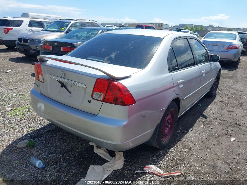 2003 Honda Civic Sdn VIN: 2HGES16673H948883 Lot: 12023040