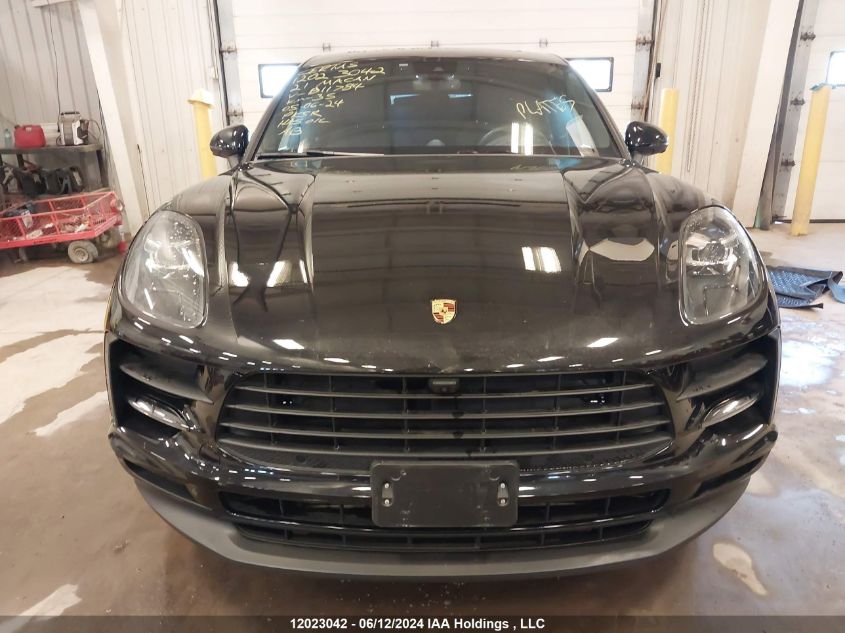 2021 Porsche Macan VIN: WP1AA2A57MLB11784 Lot: 12023042