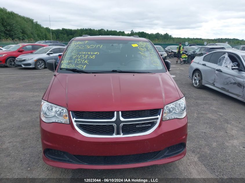 2011 Dodge Grand Caravan VIN: 2D4RN4DG7BR743838 Lot: 12023044