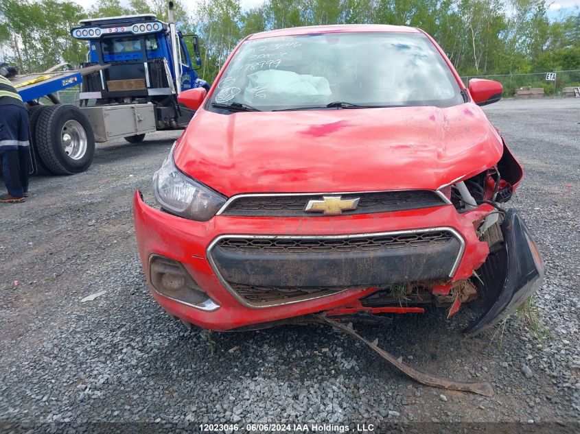 2018 Chevrolet Spark VIN: KL8CD6SA9JC478999 Lot: 12023046