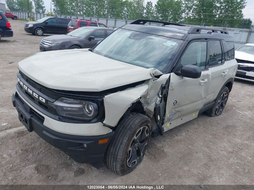 2024 Ford Bronco Sport Outer Banks VIN: 3FMCR9C64RRE12552 Lot: 12023054