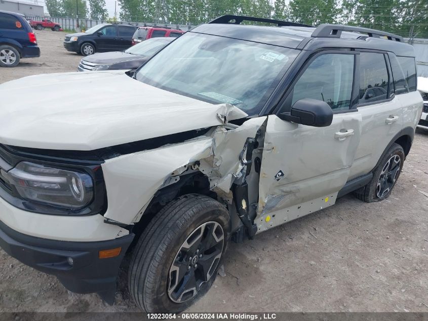 2024 Ford Bronco Sport Outer Banks VIN: 3FMCR9C64RRE12552 Lot: 12023054