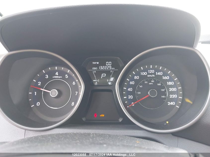 2013 Hyundai Elantra Gl VIN: 5NPDH4AE1DH220591 Lot: 12023055