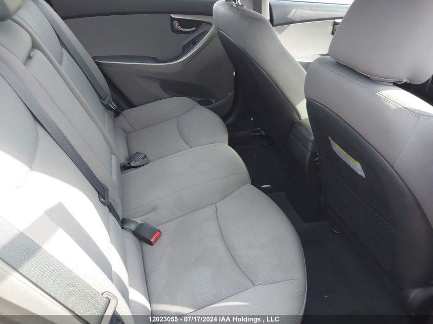 2013 Hyundai Elantra Gl VIN: 5NPDH4AE1DH220591 Lot: 12023055