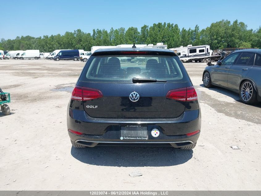 2019 Volkswagen Golf VIN: 3VWG57AU6KM004996 Lot: 12023074