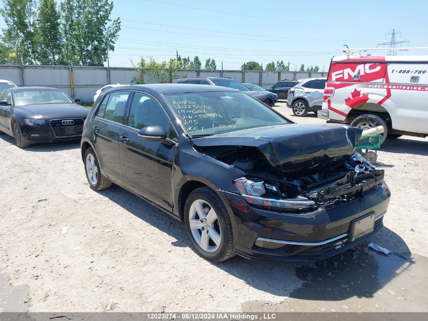 2019 Volkswagen Golf VIN: 3VWG57AU6KM004996 Lot: 12023074