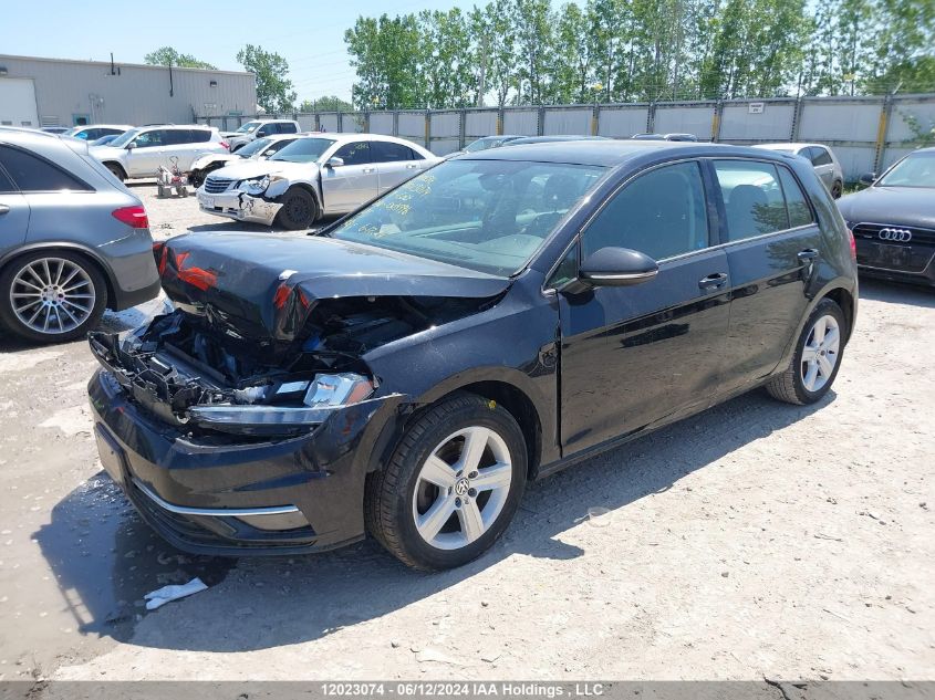 2019 Volkswagen Golf VIN: 3VWG57AU6KM004996 Lot: 12023074