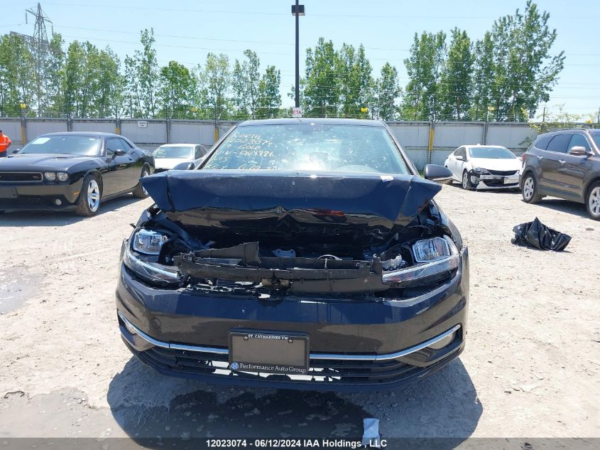 2019 Volkswagen Golf VIN: 3VWG57AU6KM004996 Lot: 12023074