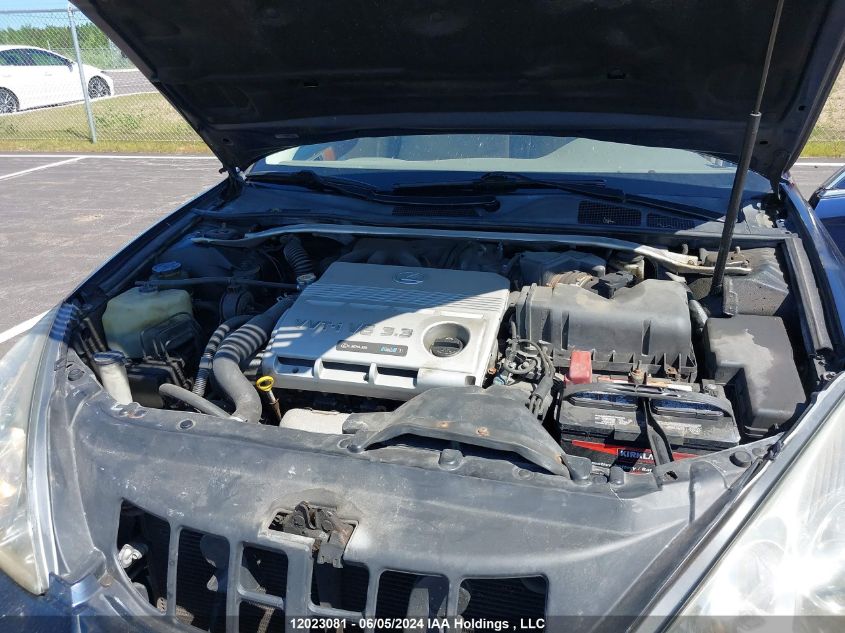 2005 Lexus Es 330 VIN: JTHBA30G055113962 Lot: 12023081