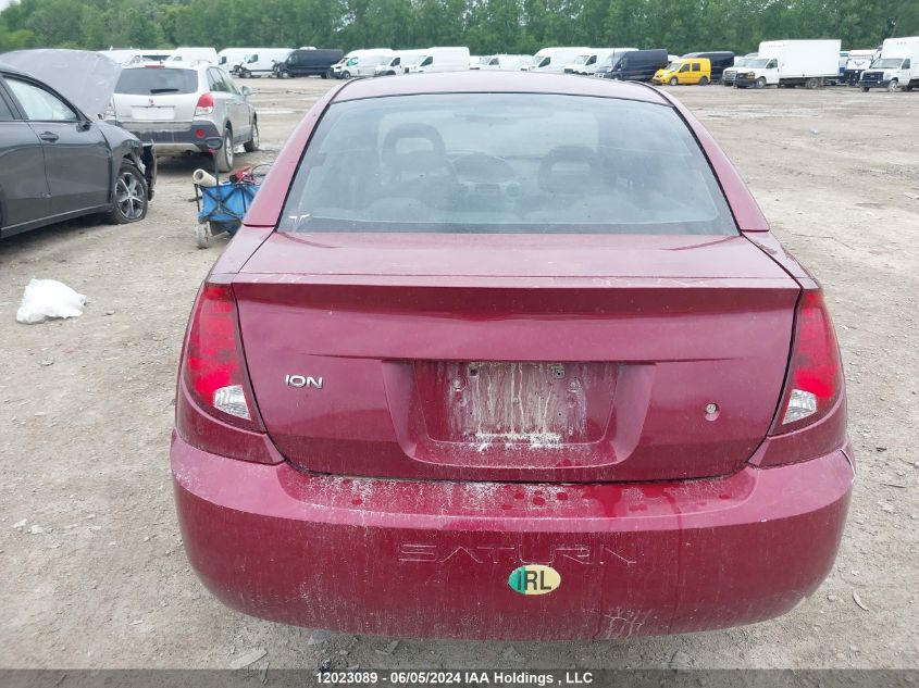 2006 Saturn Ion Sedan VIN: 1G8AJ55FX6Z113965 Lot: 12023089