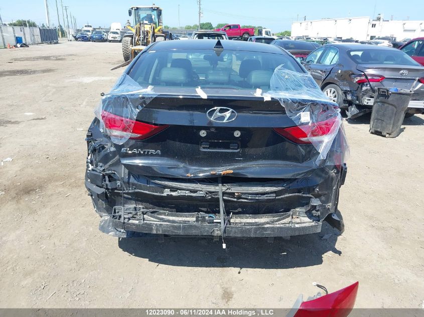 2018 Hyundai Elantra Gls VIN: KMHD84LFXJU483701 Lot: 12023090