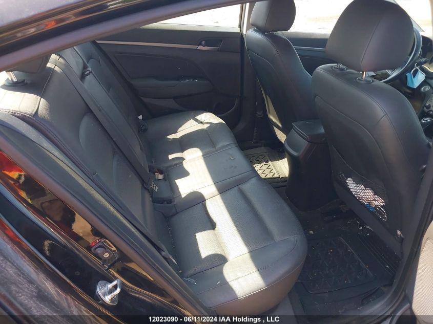 2018 Hyundai Elantra Gls VIN: KMHD84LFXJU483701 Lot: 12023090