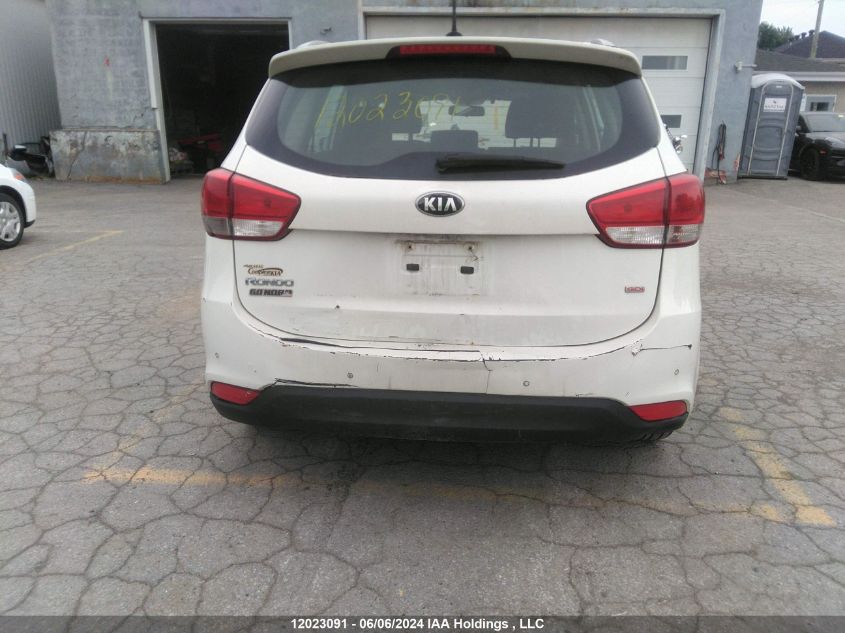 2014 Kia Rondo VIN: KNAHT8A31E7047924 Lot: 12023091