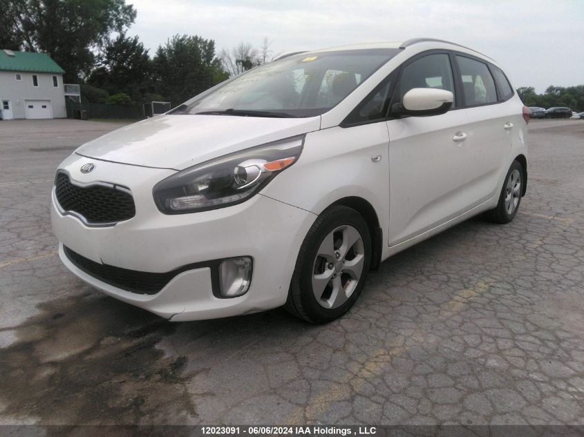 2014 Kia Rondo VIN: KNAHT8A31E7047924 Lot: 12023091