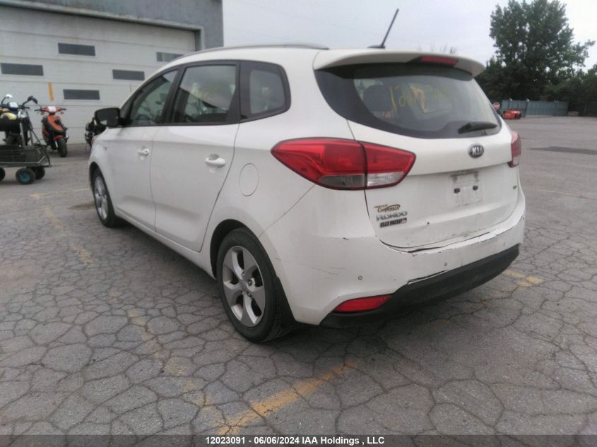 2014 Kia Rondo VIN: KNAHT8A31E7047924 Lot: 12023091