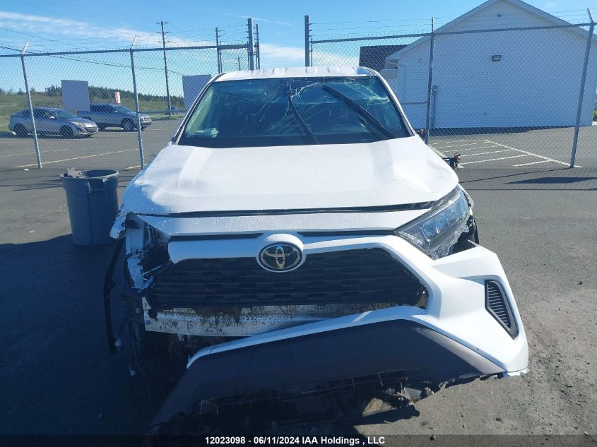 2022 Toyota Rav4 Le VIN: 2T3B1RFV5NC280628 Lot: 12023098