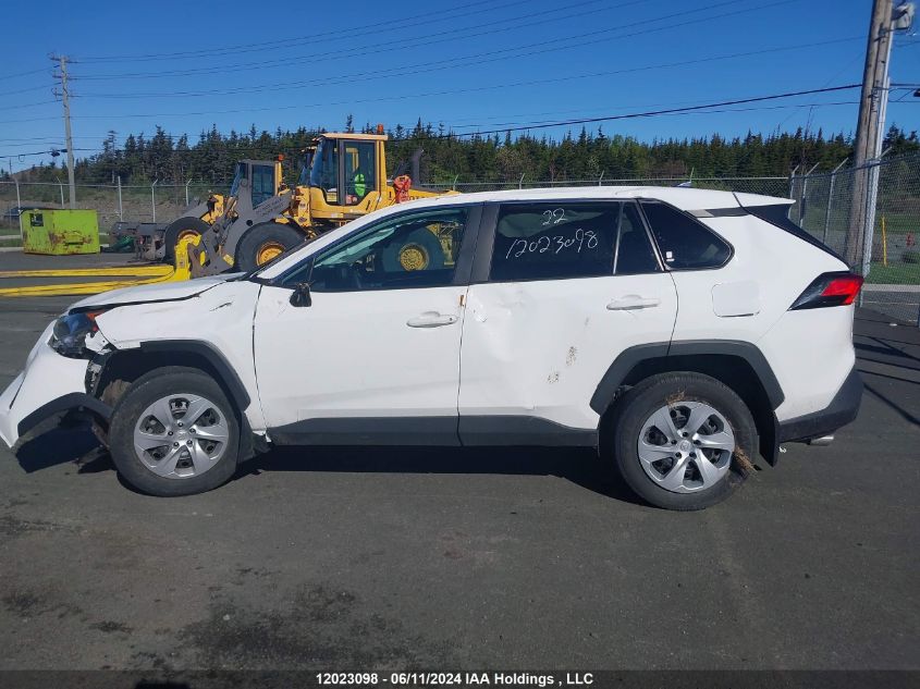 2022 Toyota Rav4 Le VIN: 2T3B1RFV5NC280628 Lot: 12023098