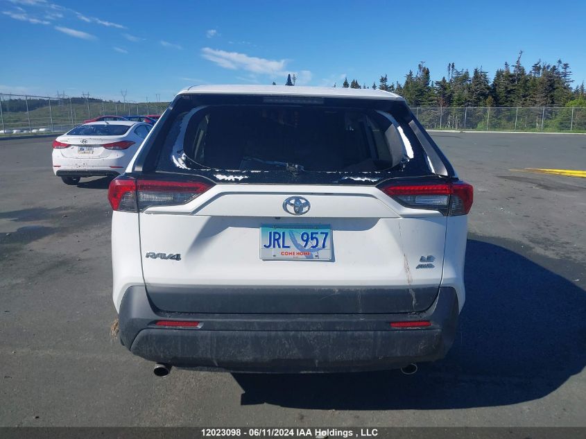 2022 Toyota Rav4 Le VIN: 2T3B1RFV5NC280628 Lot: 12023098