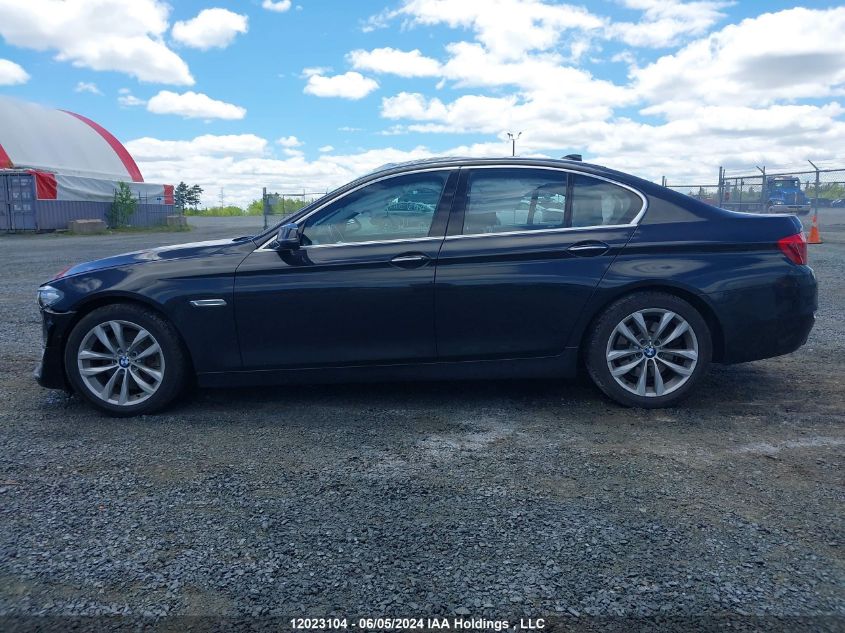 2016 BMW 5 Series VIN: WBA5A7C51GG148708 Lot: 12023104