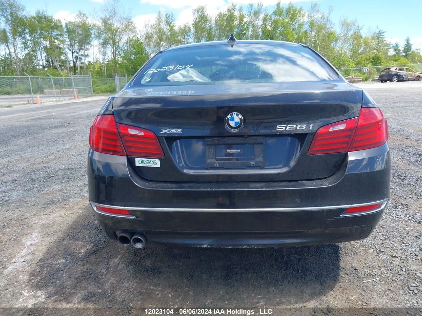 2016 BMW 5 Series VIN: WBA5A7C51GG148708 Lot: 12023104