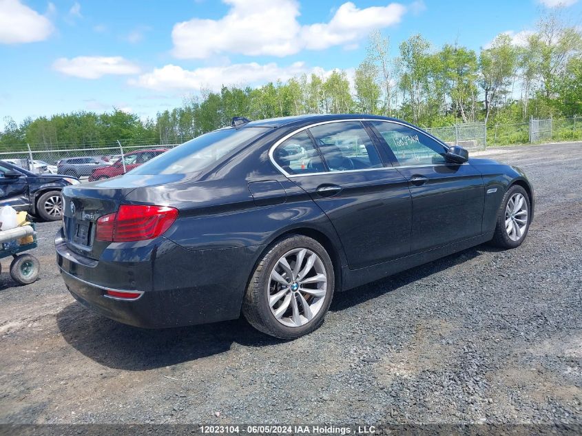 2016 BMW 5 Series VIN: WBA5A7C51GG148708 Lot: 12023104