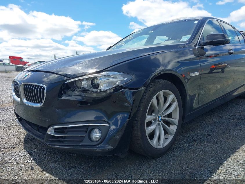 2016 BMW 5 Series VIN: WBA5A7C51GG148708 Lot: 12023104