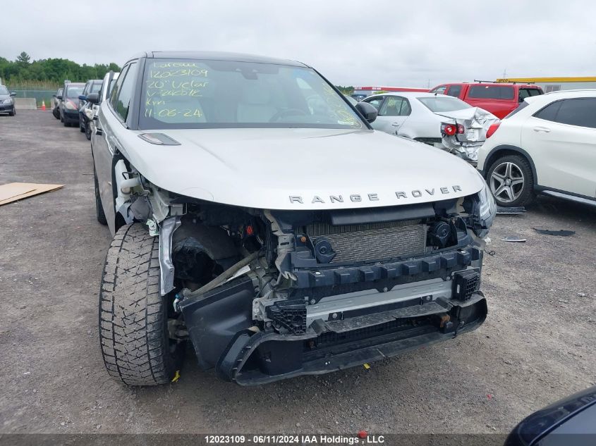 2020 Land Rover Range Rover Velar VIN: SALYK2FX2LA240512 Lot: 12023109