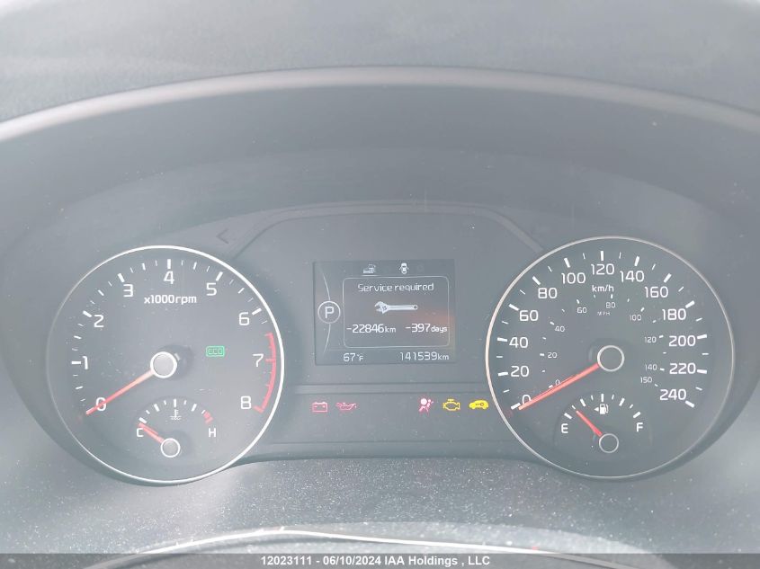 2019 Kia Sportage Lx VIN: KNDPMCAC7K7497300 Lot: 12023111