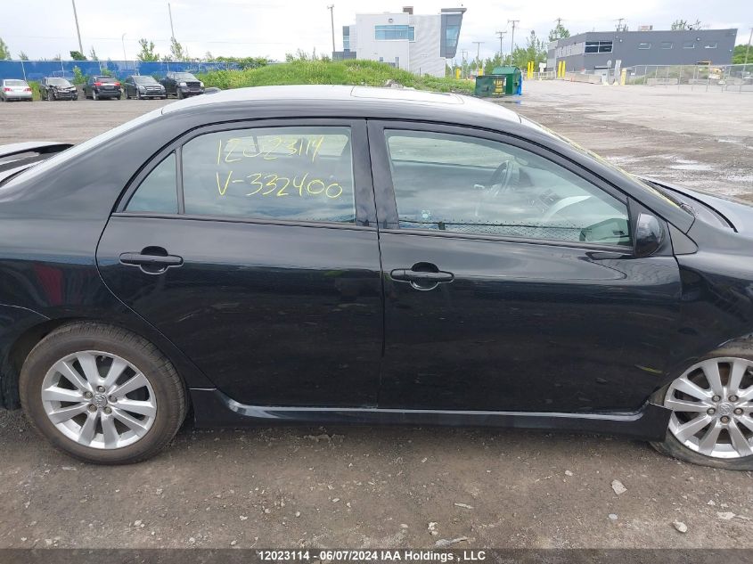 2010 Toyota Corolla S VIN: 2T1BU4EE8AC332400 Lot: 12023114