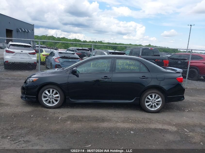 2010 Toyota Corolla S VIN: 2T1BU4EE8AC332400 Lot: 12023114