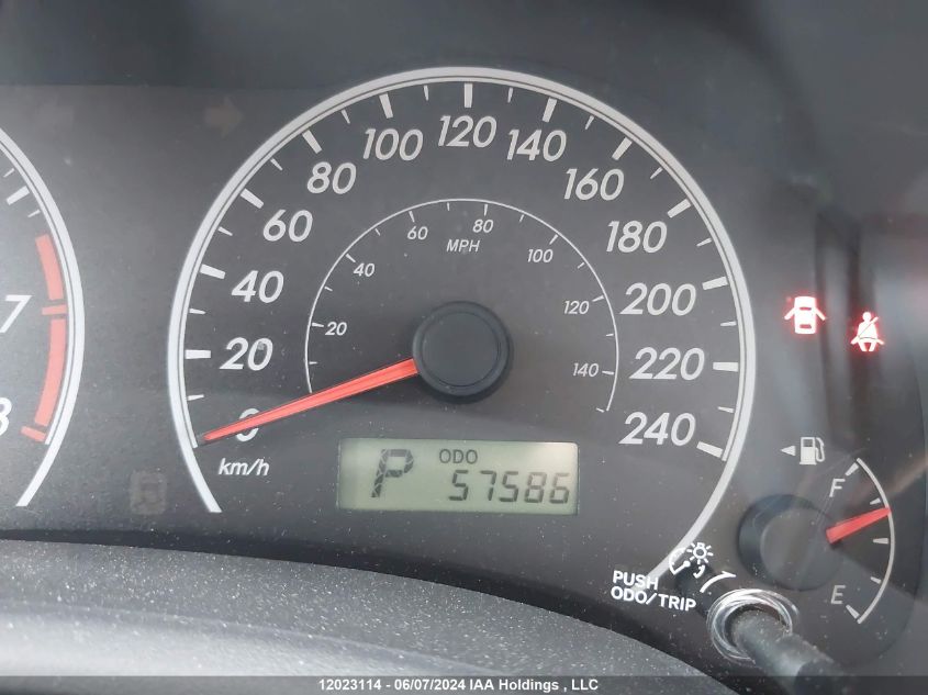 2010 Toyota Corolla S VIN: 2T1BU4EE8AC332400 Lot: 12023114