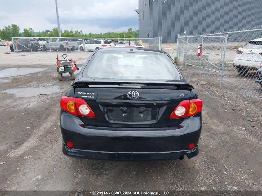 2010 Toyota Corolla S VIN: 2T1BU4EE8AC332400 Lot: 12023114