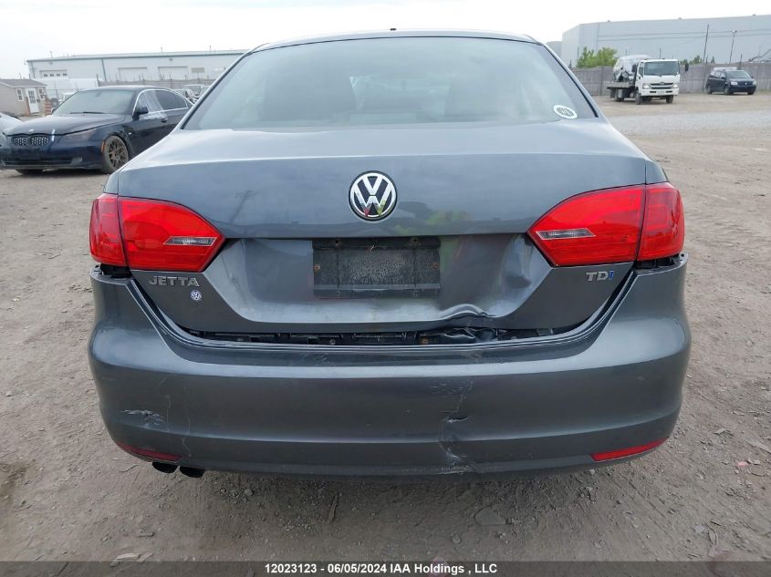 2013 Volkswagen Jetta Sedan VIN: 3VWDL7AJ1DM453732 Lot: 12023123