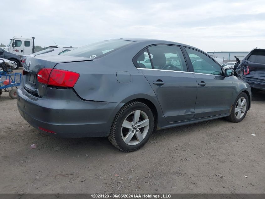 2013 Volkswagen Jetta Sedan VIN: 3VWDL7AJ1DM453732 Lot: 12023123