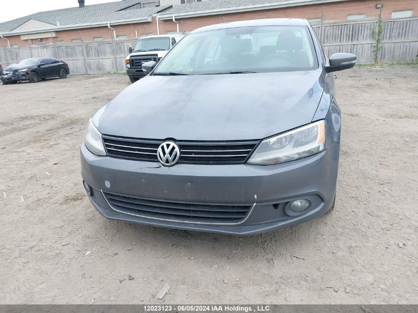 2013 Volkswagen Jetta Sedan VIN: 3VWDL7AJ1DM453732 Lot: 12023123