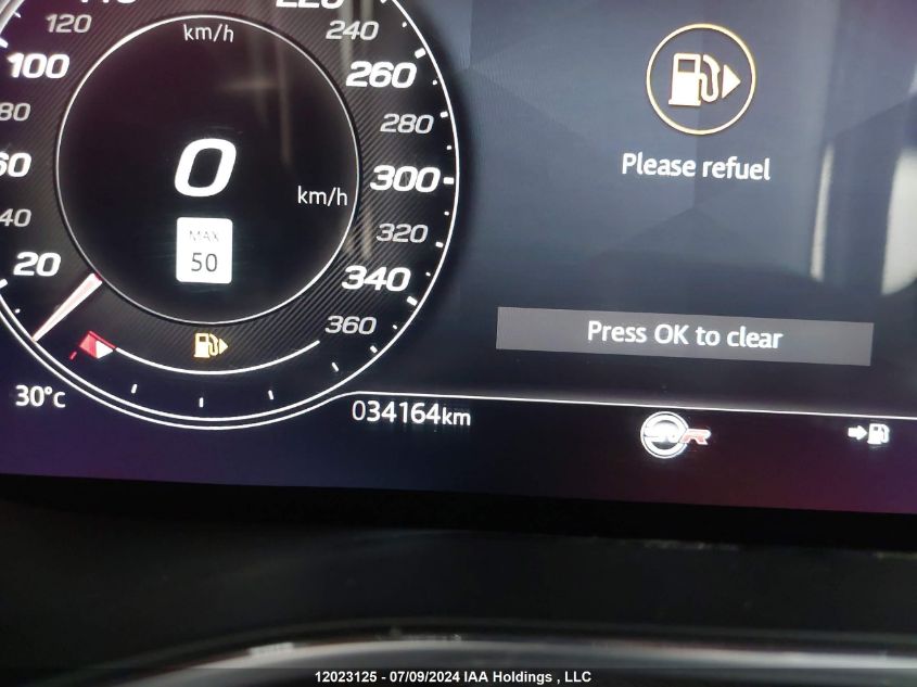 2021 Jaguar F-Type Svr VIN: SADCZ2EE2MA678708 Lot: 12023125