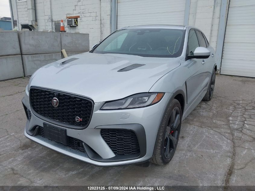 2021 Jaguar F-Type Svr VIN: SADCZ2EE2MA678708 Lot: 12023125