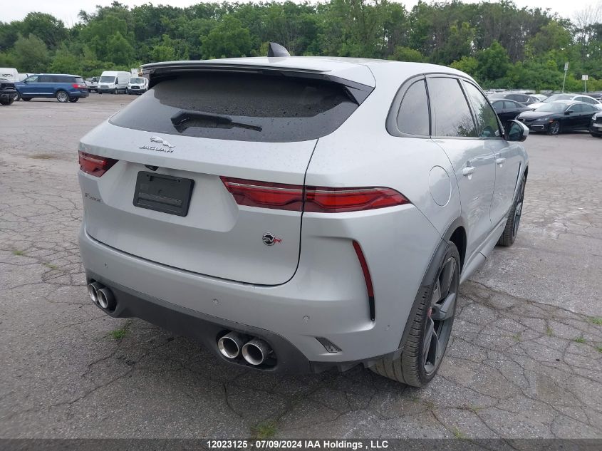 2021 Jaguar F-Type Svr VIN: SADCZ2EE2MA678708 Lot: 12023125