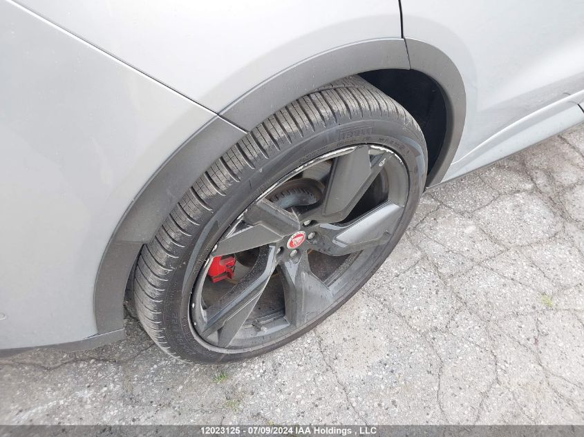 2021 Jaguar F-Type Svr VIN: SADCZ2EE2MA678708 Lot: 12023125