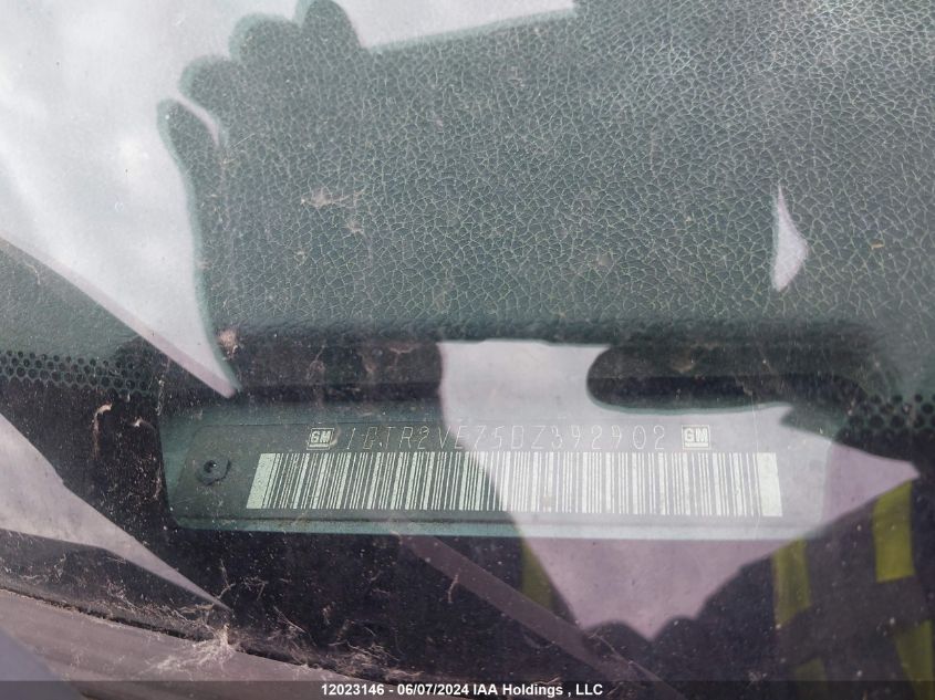 2013 GMC Sierra 1500 Sle VIN: 1GTR2VE75DZ392902 Lot: 12023146