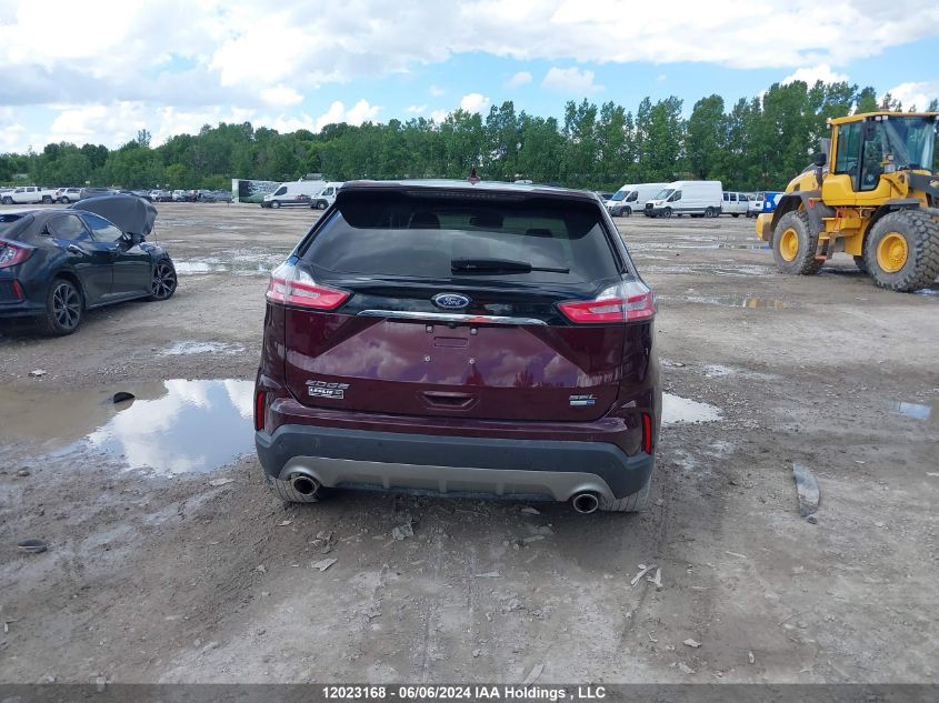 2020 Ford Edge Sel VIN: 2FMPK4J99LBA79308 Lot: 12023168