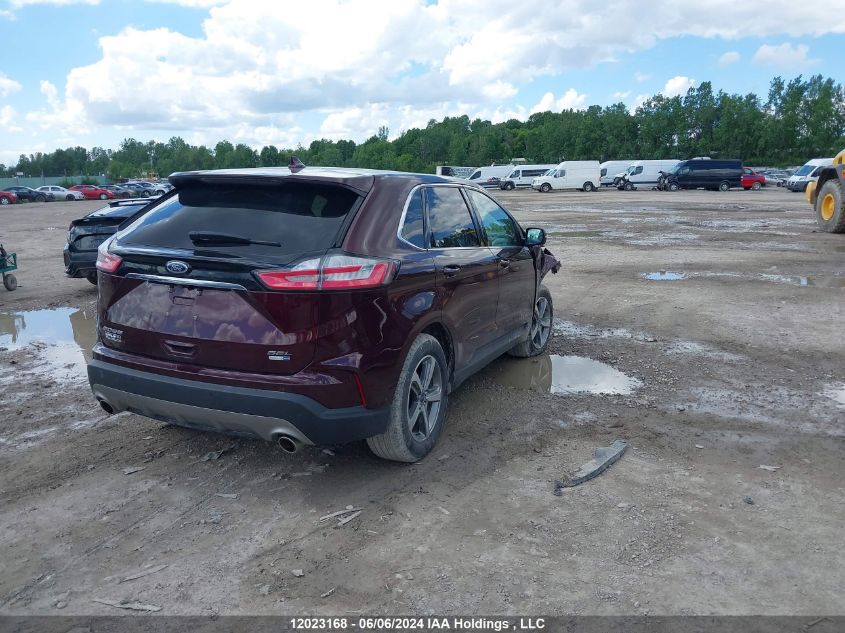 2020 Ford Edge Sel VIN: 2FMPK4J99LBA79308 Lot: 12023168