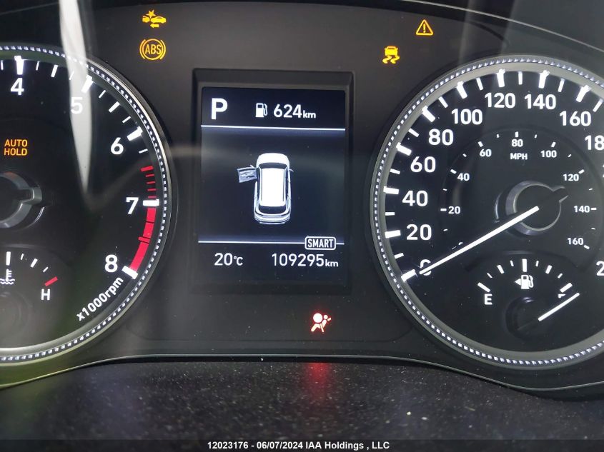 2020 Hyundai Santa Fe Preferred Awd VIN: 5NMS3CAD9LH160143 Lot: 12023176