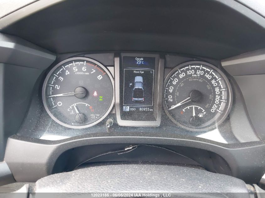 2019 Toyota Tacoma Double Cab/Sr5/Trd Sport/Trd Off Road VIN: 5TFDZ5BNXKX042537 Lot: 12023185