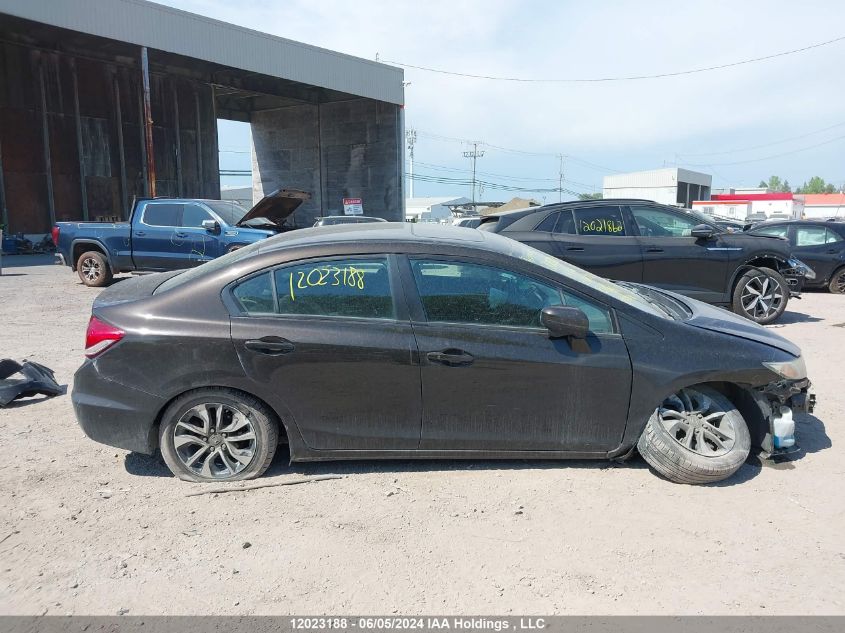 2014 Honda Civic Sedan VIN: 2HGFB2F51EH023925 Lot: 12023188