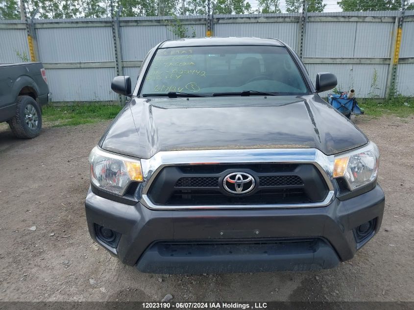2013 Toyota Tacoma Access Cab VIN: 5TFTX4CN2DX022442 Lot: 12023190