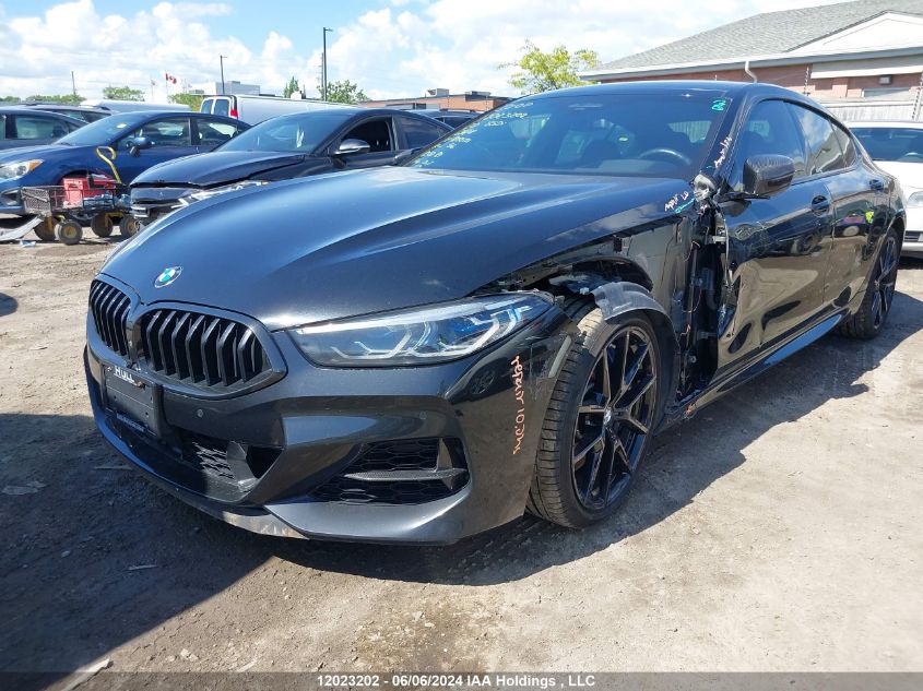 2020 BMW 8 Series VIN: WBAGV8C01LCD42151 Lot: 12023202